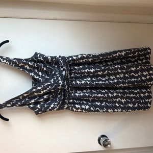 Navy & cream sundress